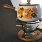 Fonduestel (Vintage, jaren '70)