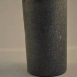 Keramiek potje, blauw/grijs, rechtopgaand, 10 cm, merkloos