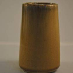 Keramiek potje, geelbruin geglazuurd,  9 cm (Zaalberg)