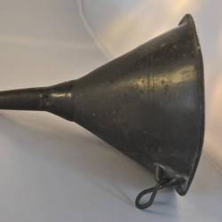 Antieke tinnen trechter 17 cm
