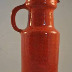 Vaas (schenkkannetje), oranje, 19 cm (Ravelli 124)