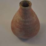 Klein vaasje, paars/grijsachtig, 8 cm, Mobach