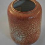 Vaasje, bruin- grijsdoorschijnend, 11 cm, (Westraven 922)