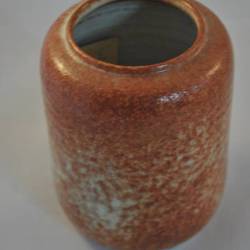Vaasje, bruin- grijsdoorschijnend, 11 cm, (Westraven 922)