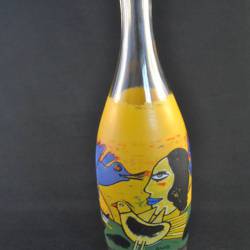 1 Corneille fles, 29,5 x 8 cm